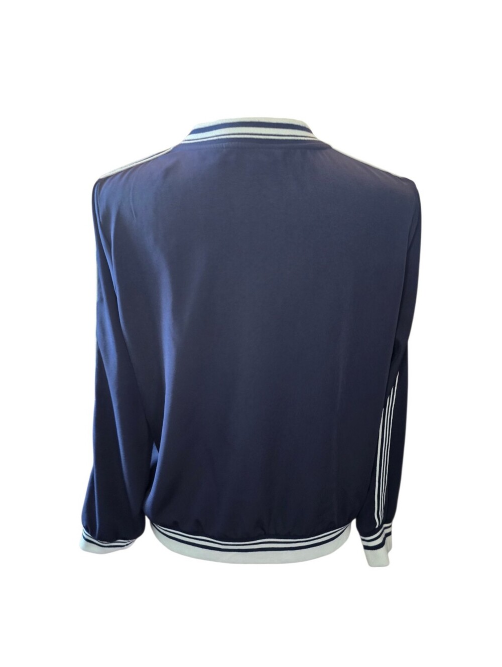 Liverpool Inkwell Zip Up ZIP V-Neck Track Jacket Navy Blue Size Large - Picture 3 of 11